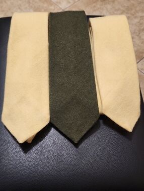 Vintage Stafford Wool Tie - Set Of 3